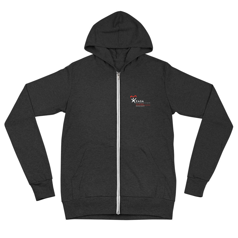 CASA OC Unisex zip hoodie